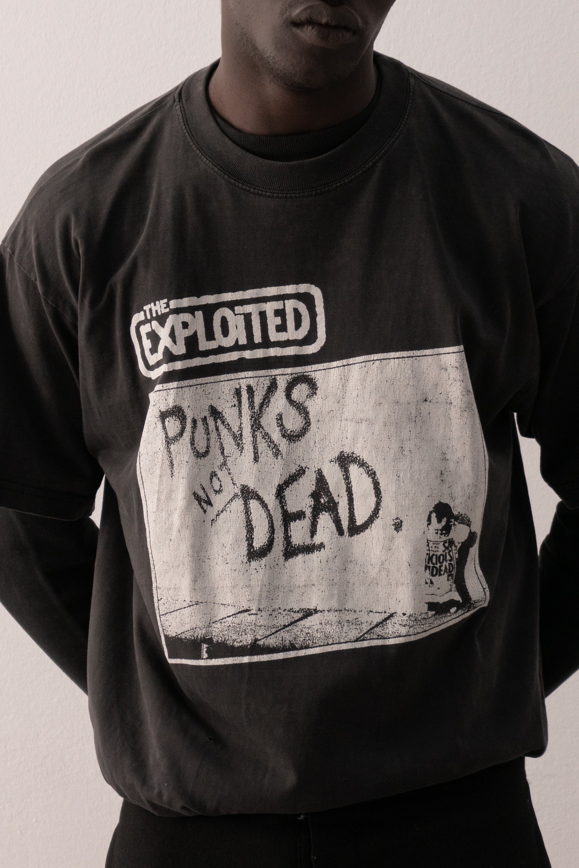 1990s the exploited vintage tee