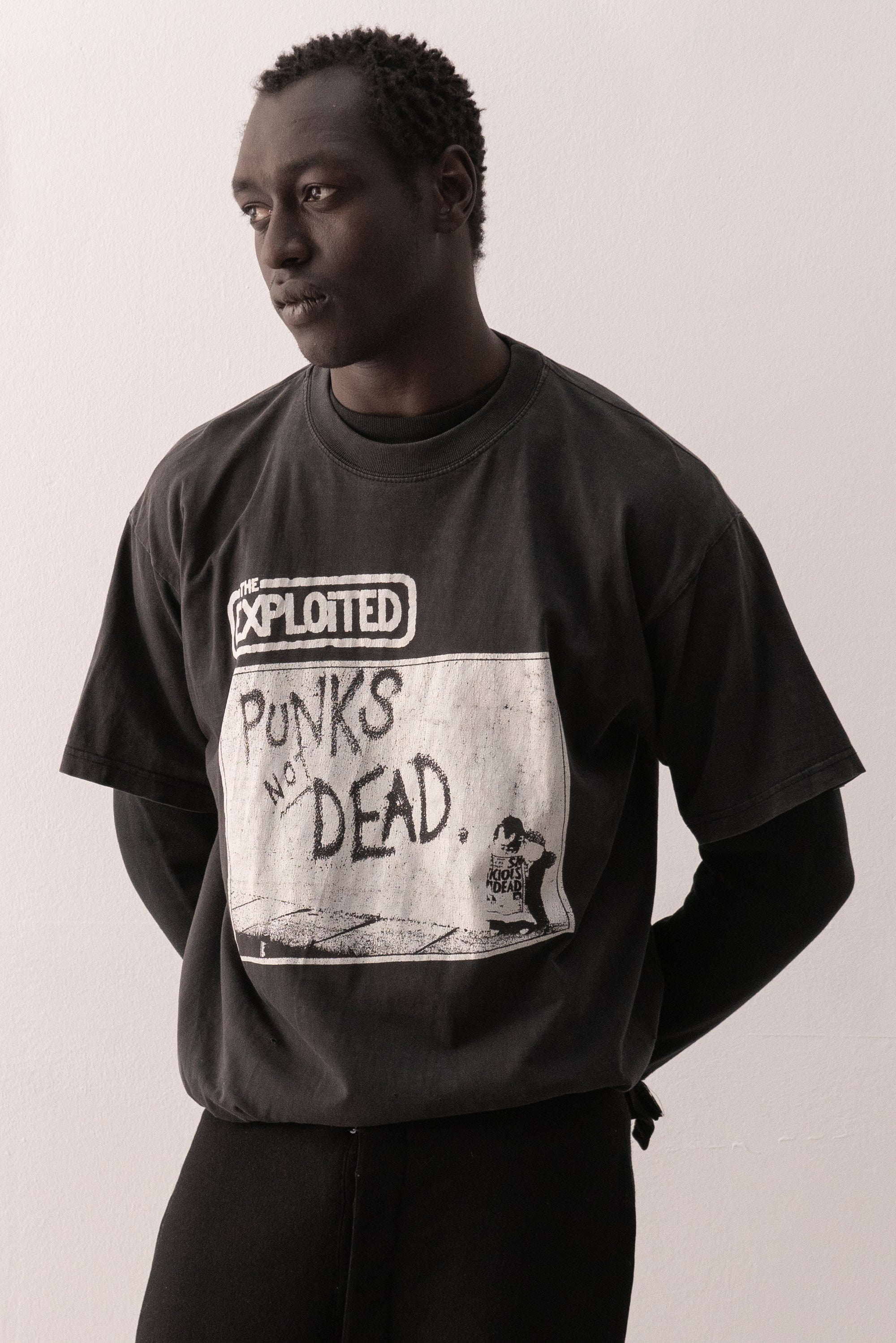1990s the exploited vintage tee