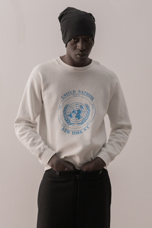 1980s united nations sweatshirt