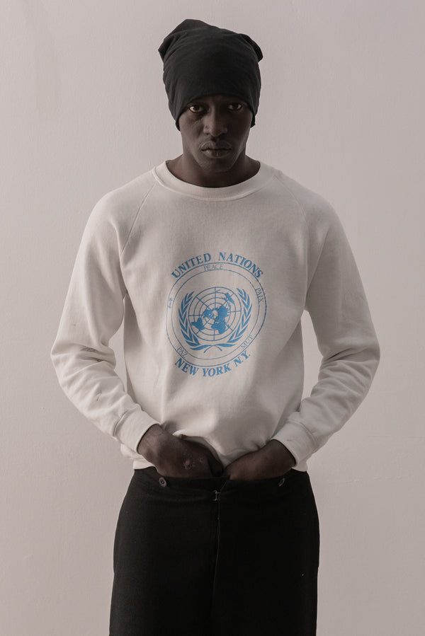 1980s united nations sweatshirt