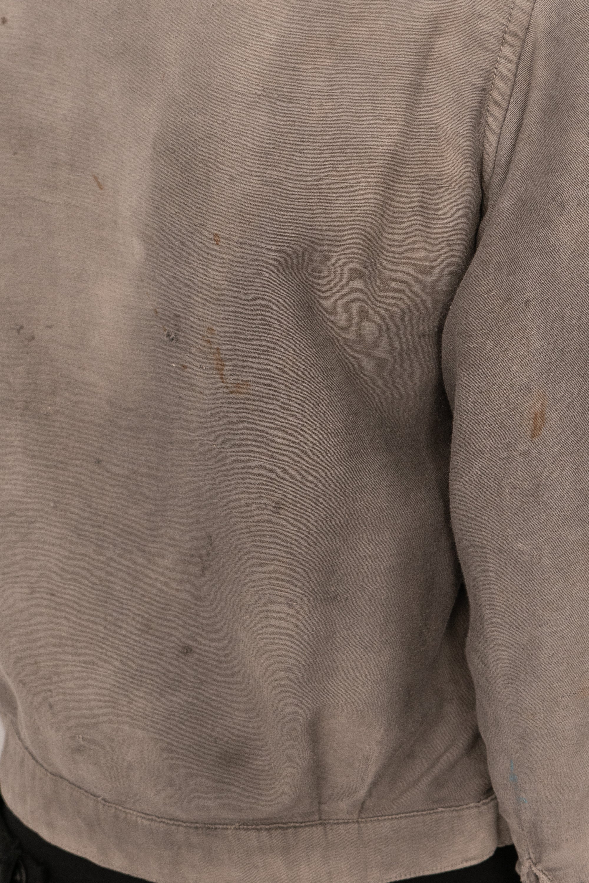 1940s ussr moleskin button-up shirt