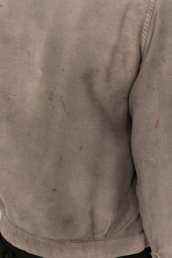 1940s ussr moleskin button-up shirt