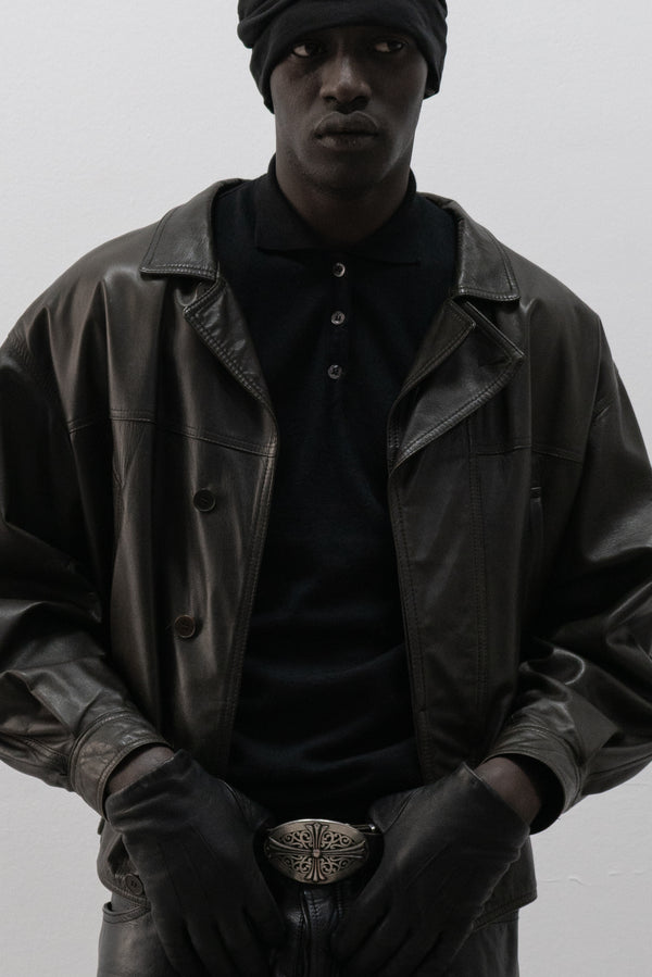 la matta leather bomber jacket