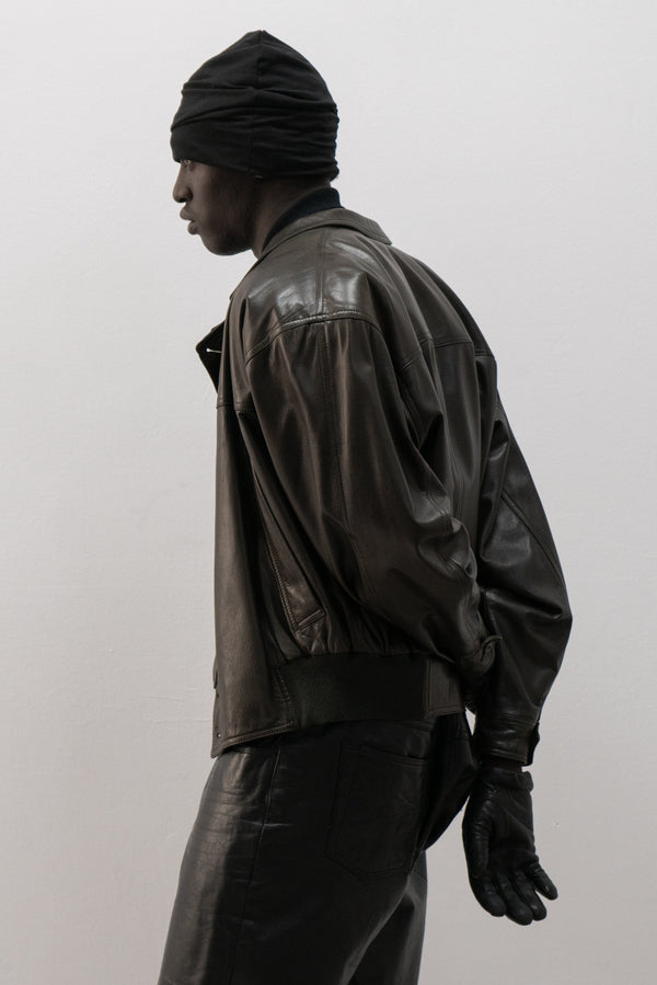 la matta leather bomber jacket