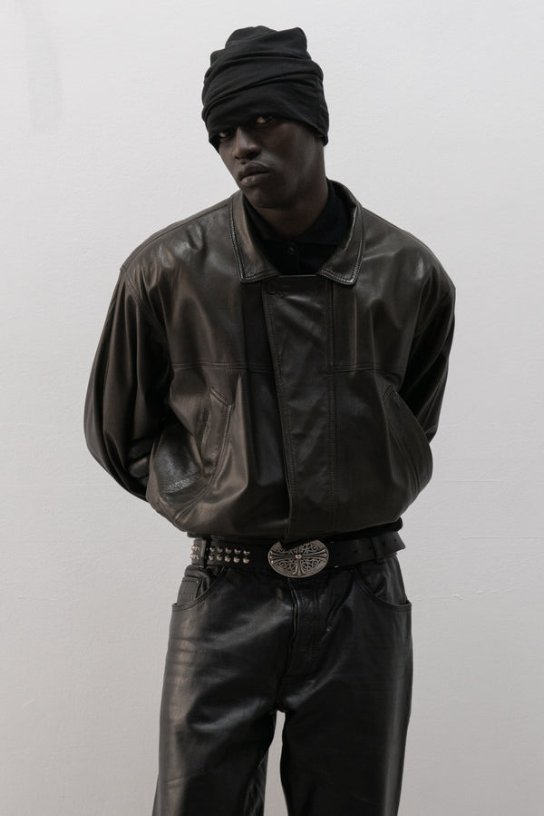 la matta leather bomber jacket
