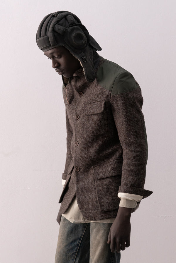 nigel cabourn heringbone jacket