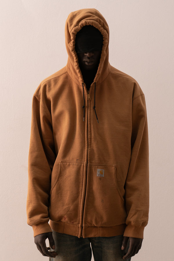 carhartt mesh lined hooded jacket
