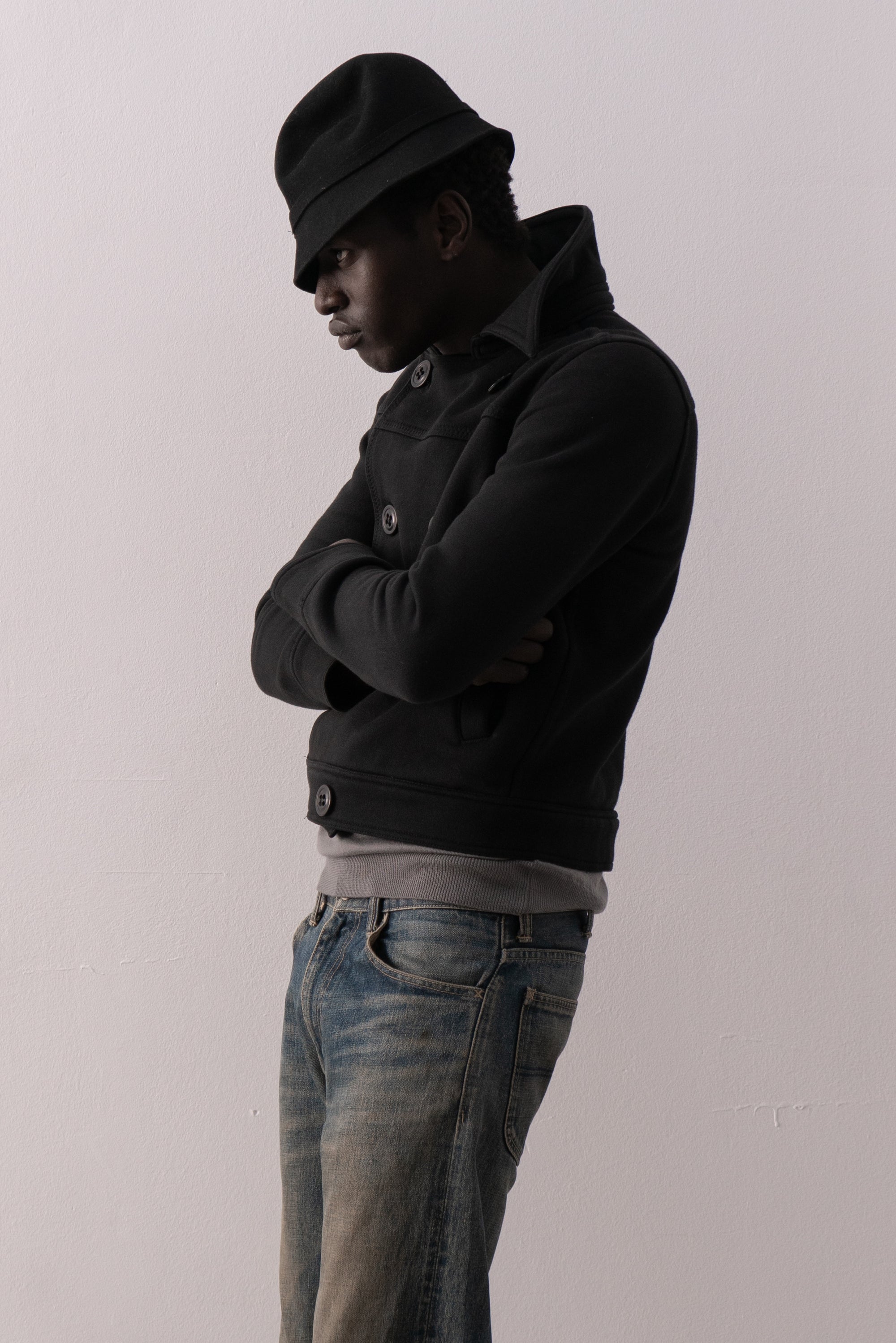 levi's double breasted jacket