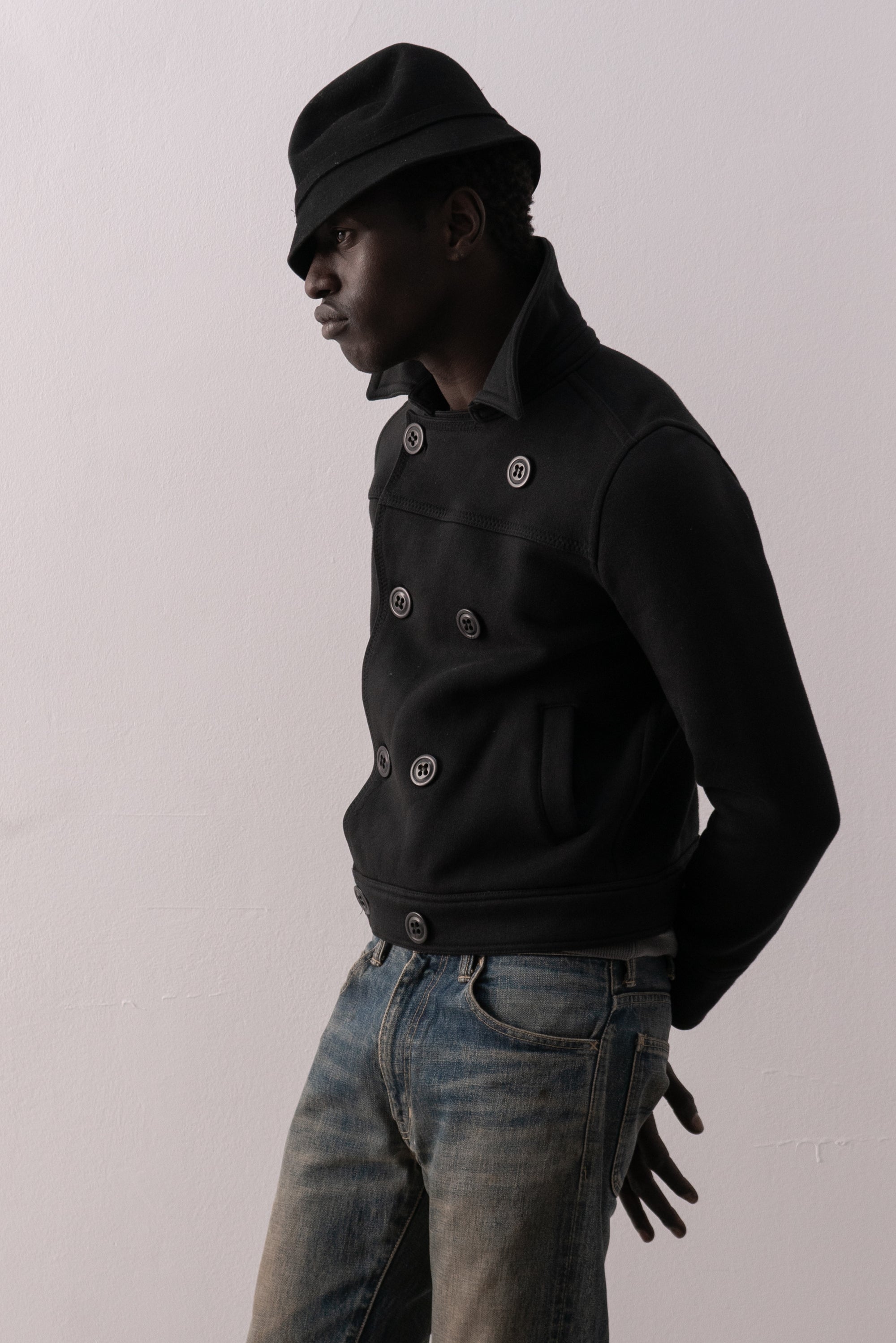 levi's double breasted jacket