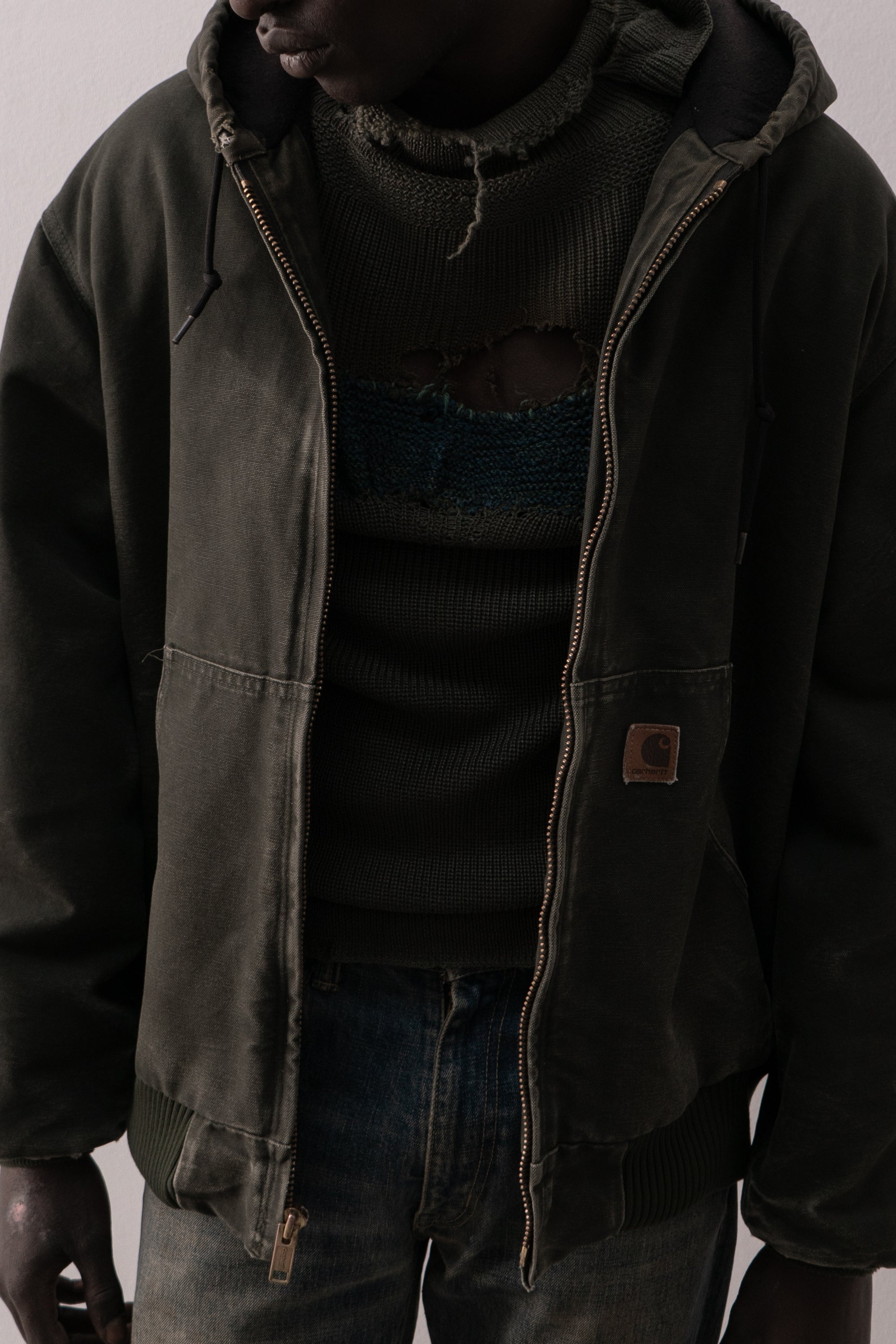 carhartt faded active jacket