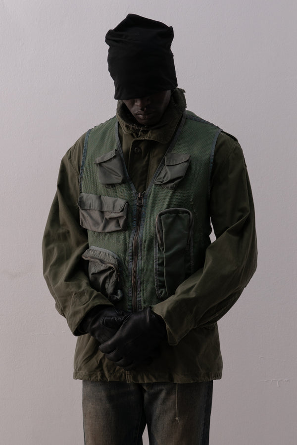 1980s us army survival mesh vest