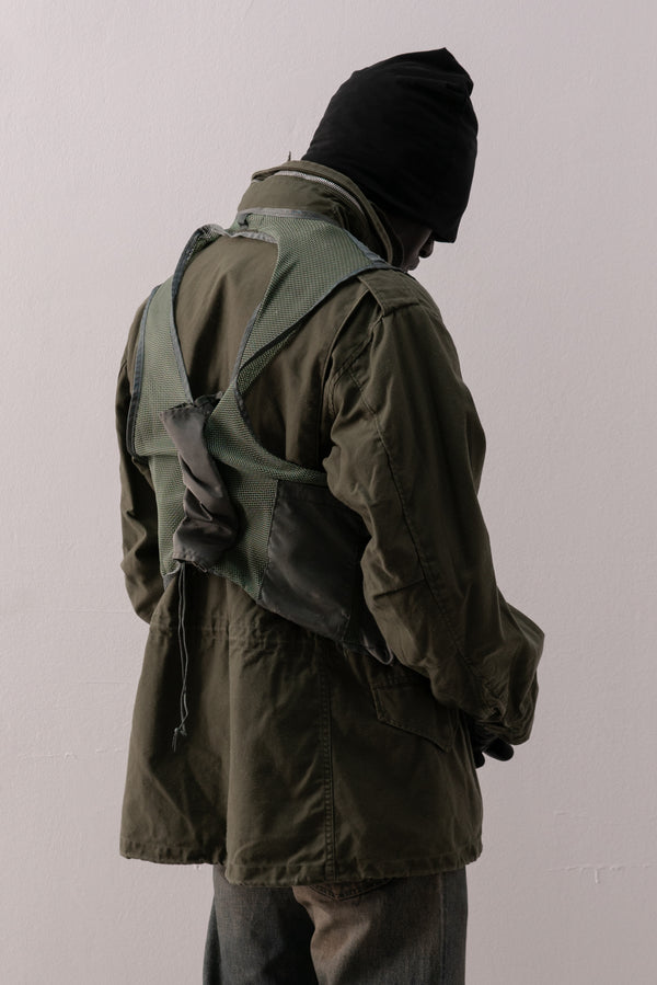 1980s us army survival mesh vest