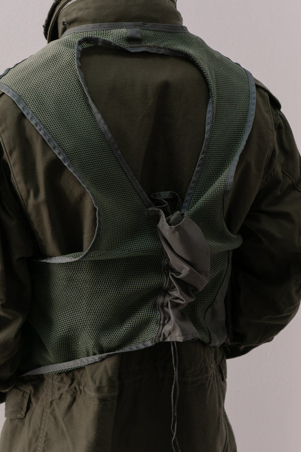 1980s us army survival mesh vest