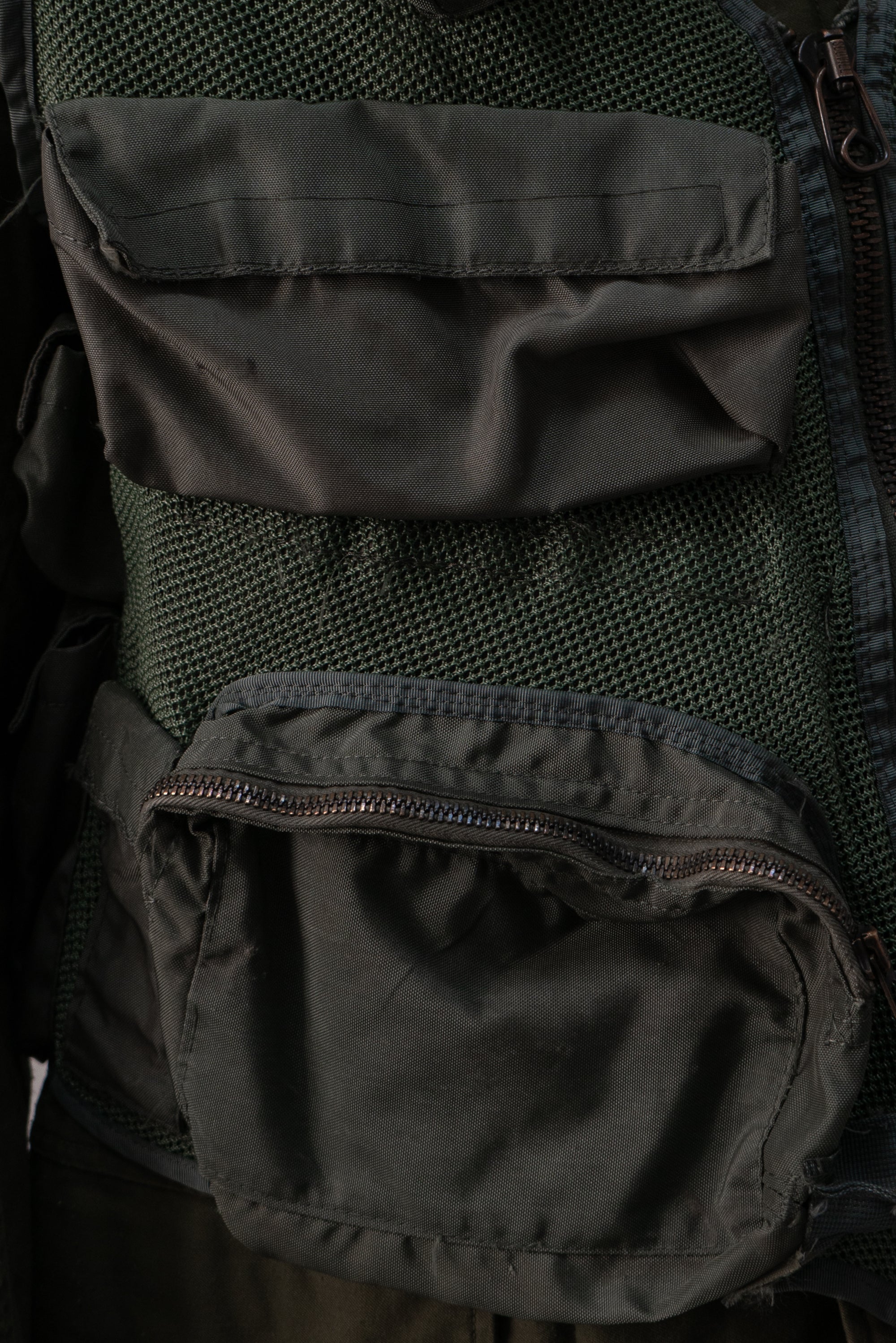 1980s us army survival mesh vest