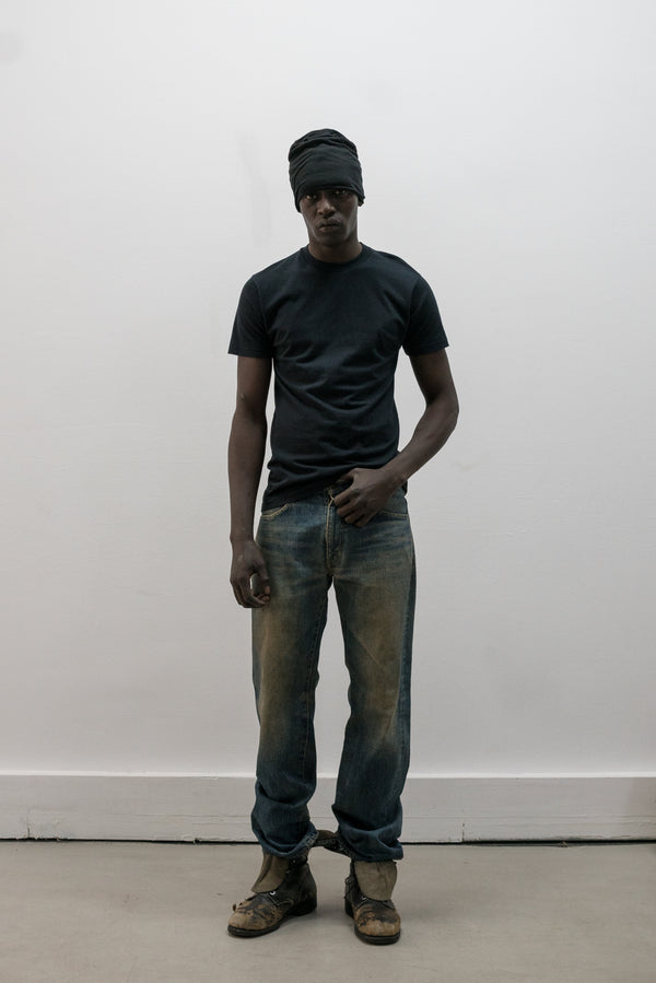 1990s tee japanese selvedge denim jeans
