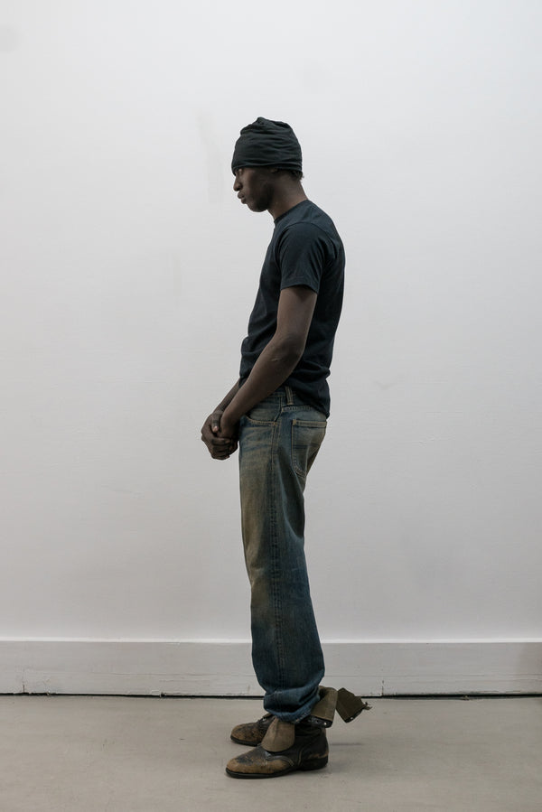 1990s tee japanese selvedge denim jeans