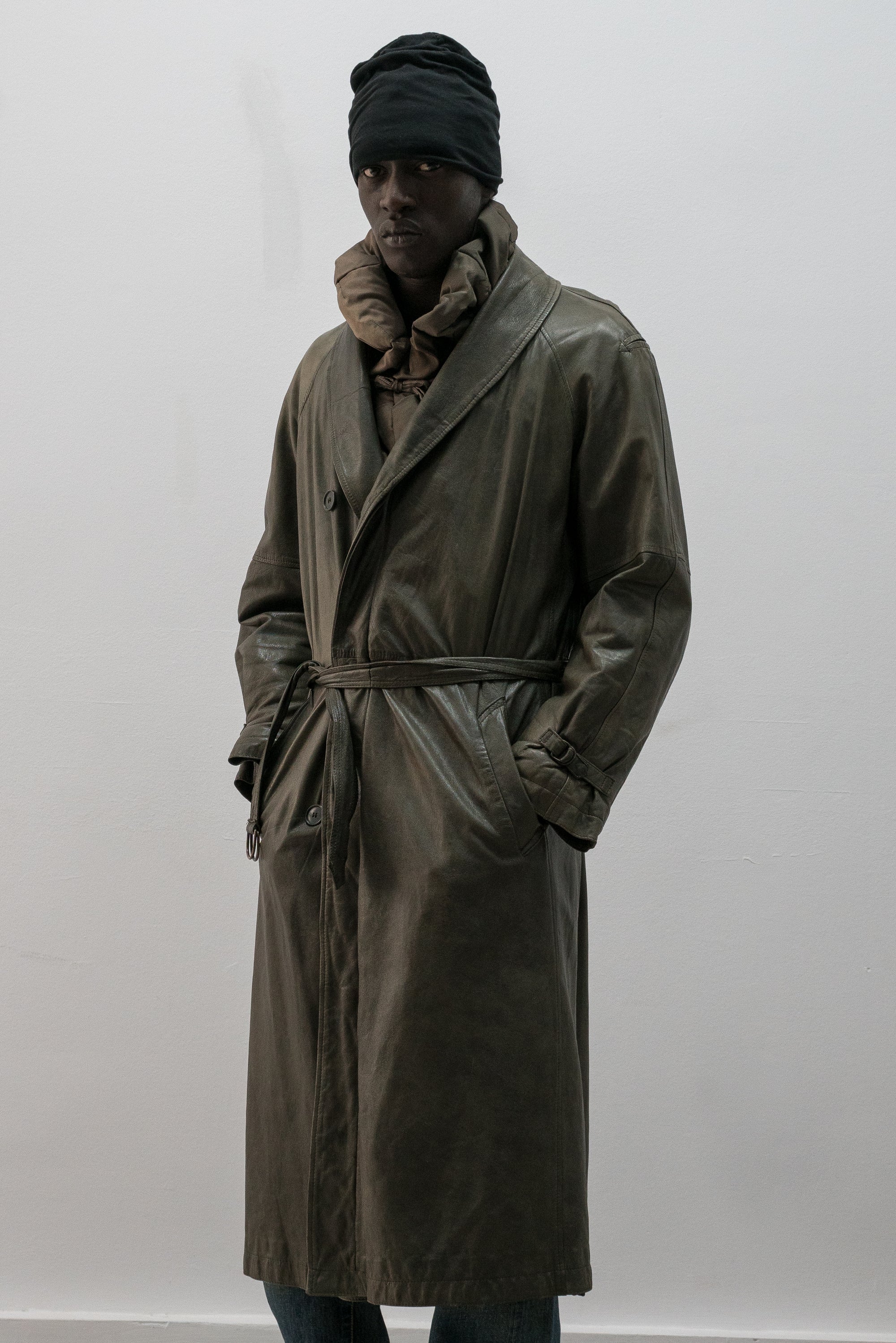 la matta leather coat