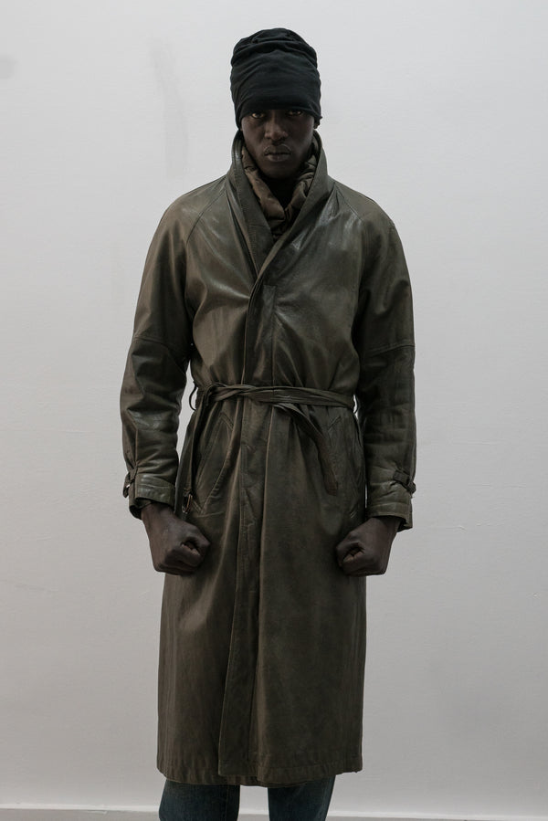 la matta leather coat