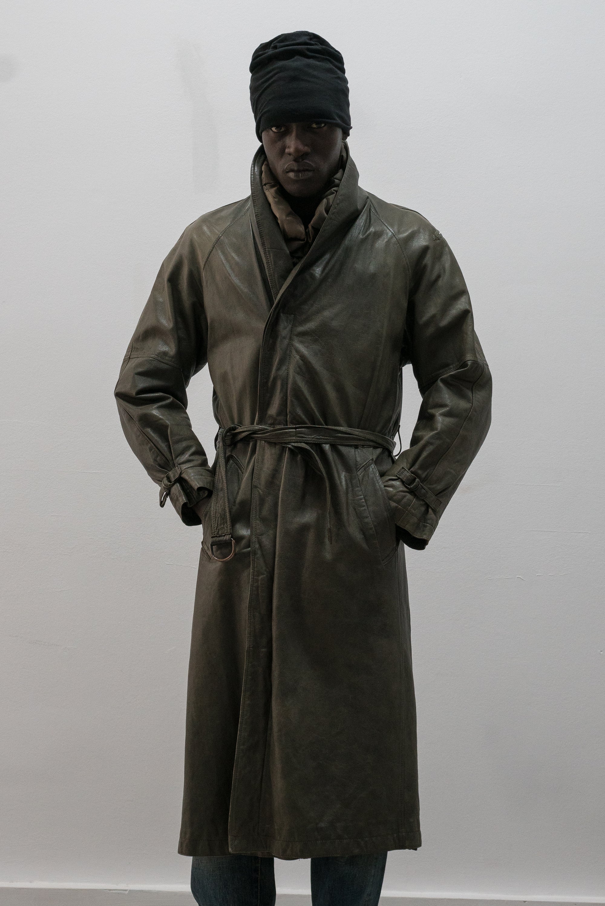 la matta leather coat