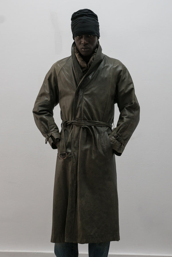 la matta leather coat