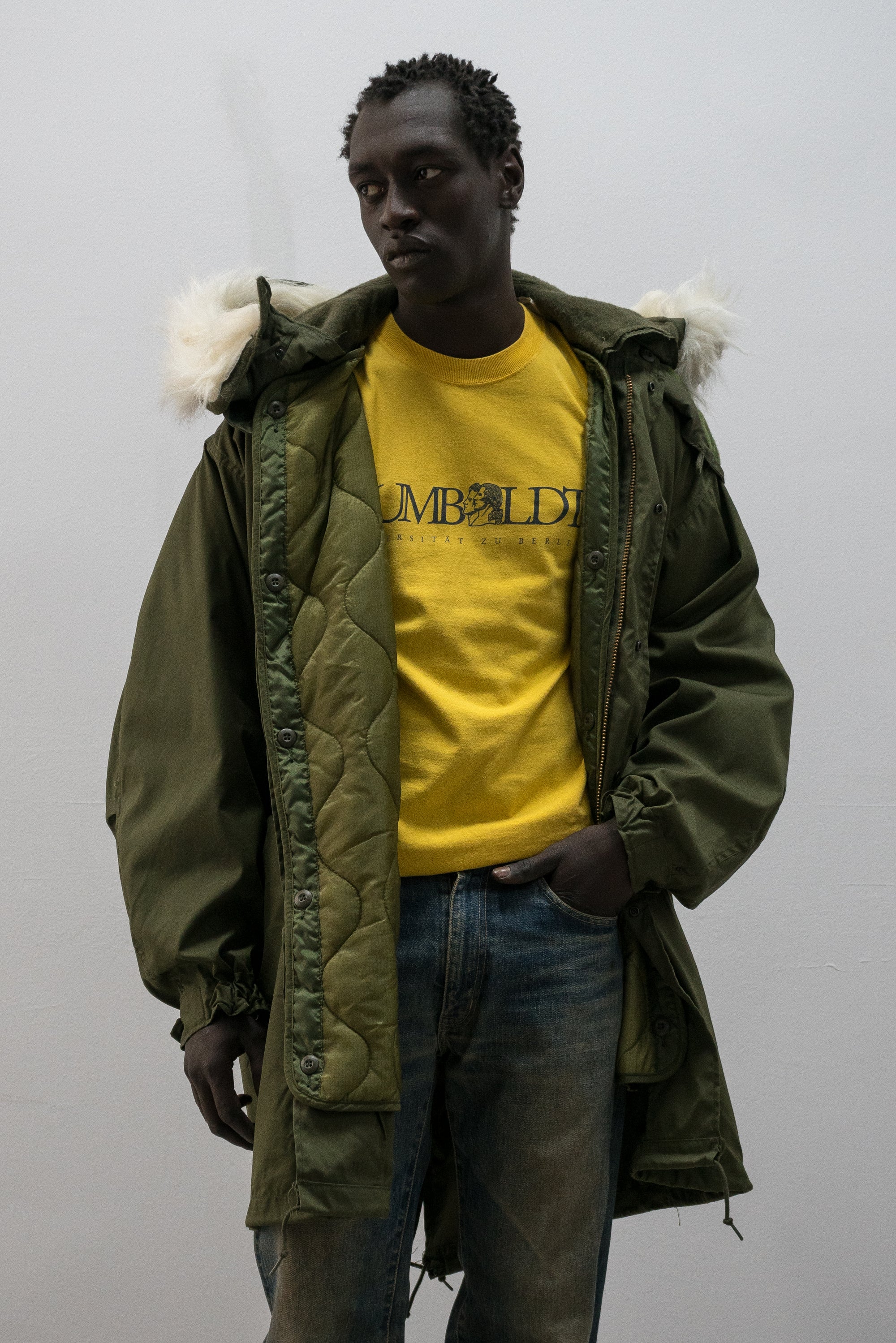 1970s us army extreme cold weather fishtail parka