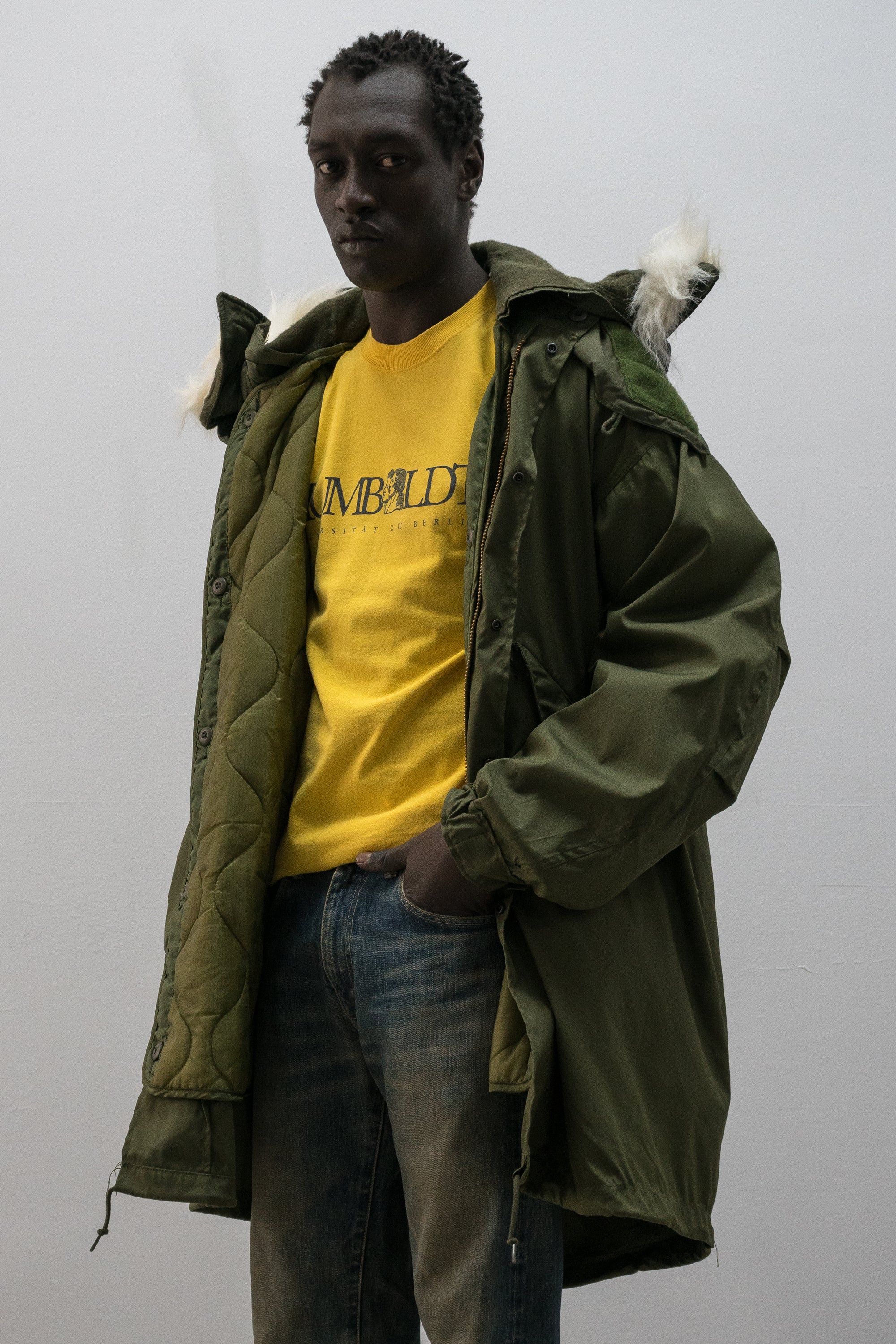 1970s us army extreme cold weather fishtail parka