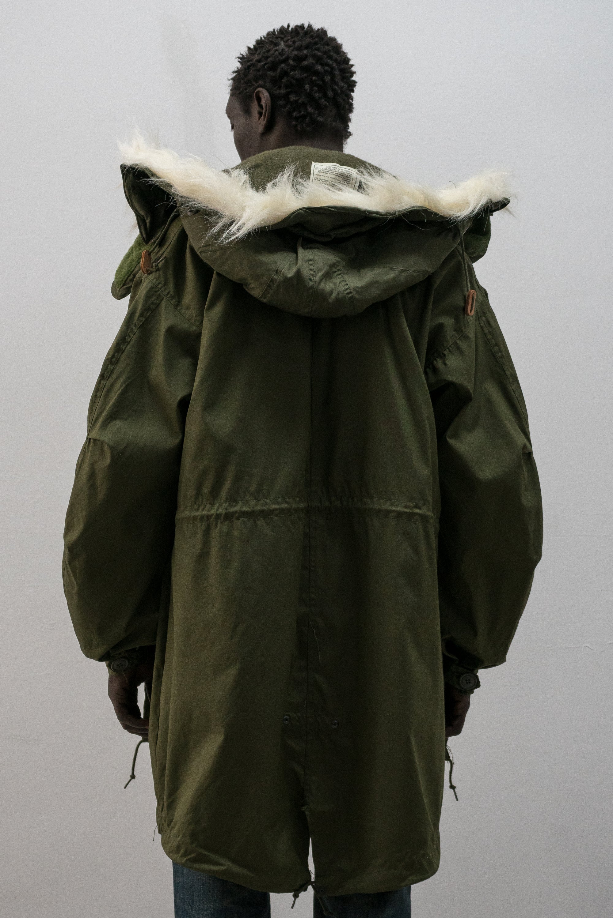 1970s us army extreme cold weather fishtail parka