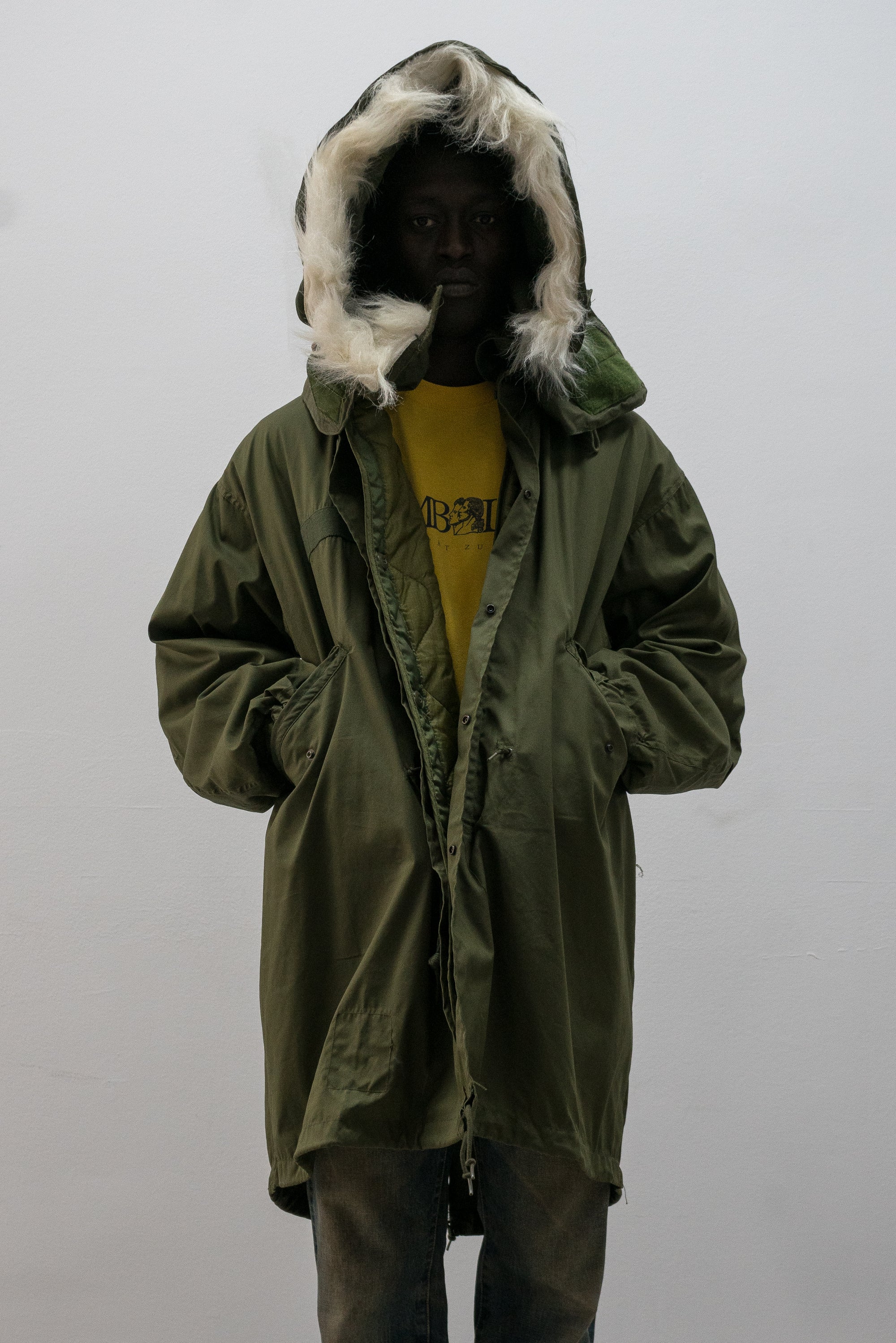 1970s us army extreme cold weather fishtail parka