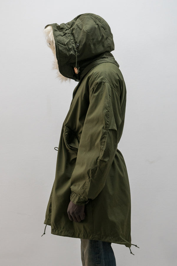 1970s us army extreme cold weather fishtail parka