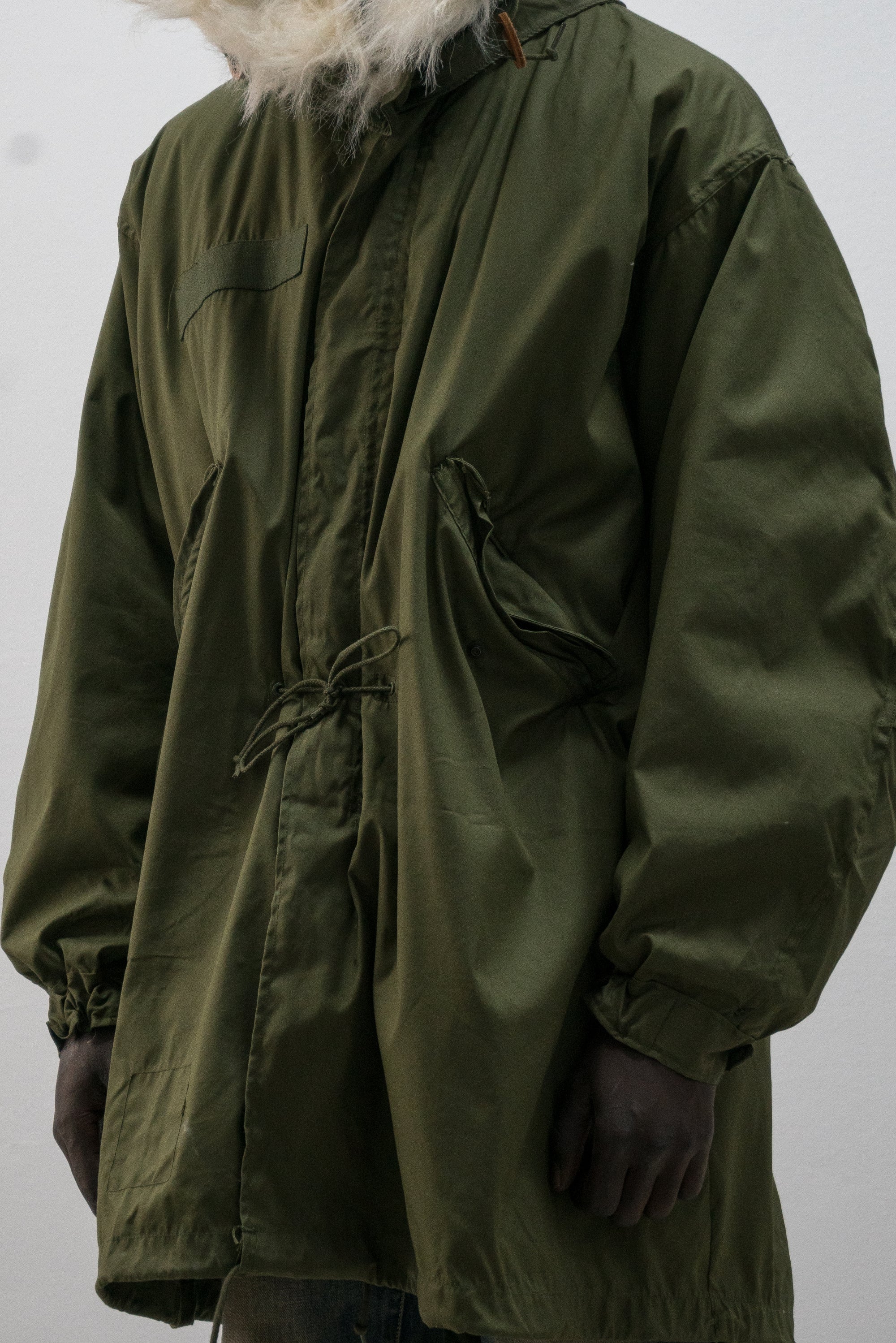 1970s us army extreme cold weather fishtail parka