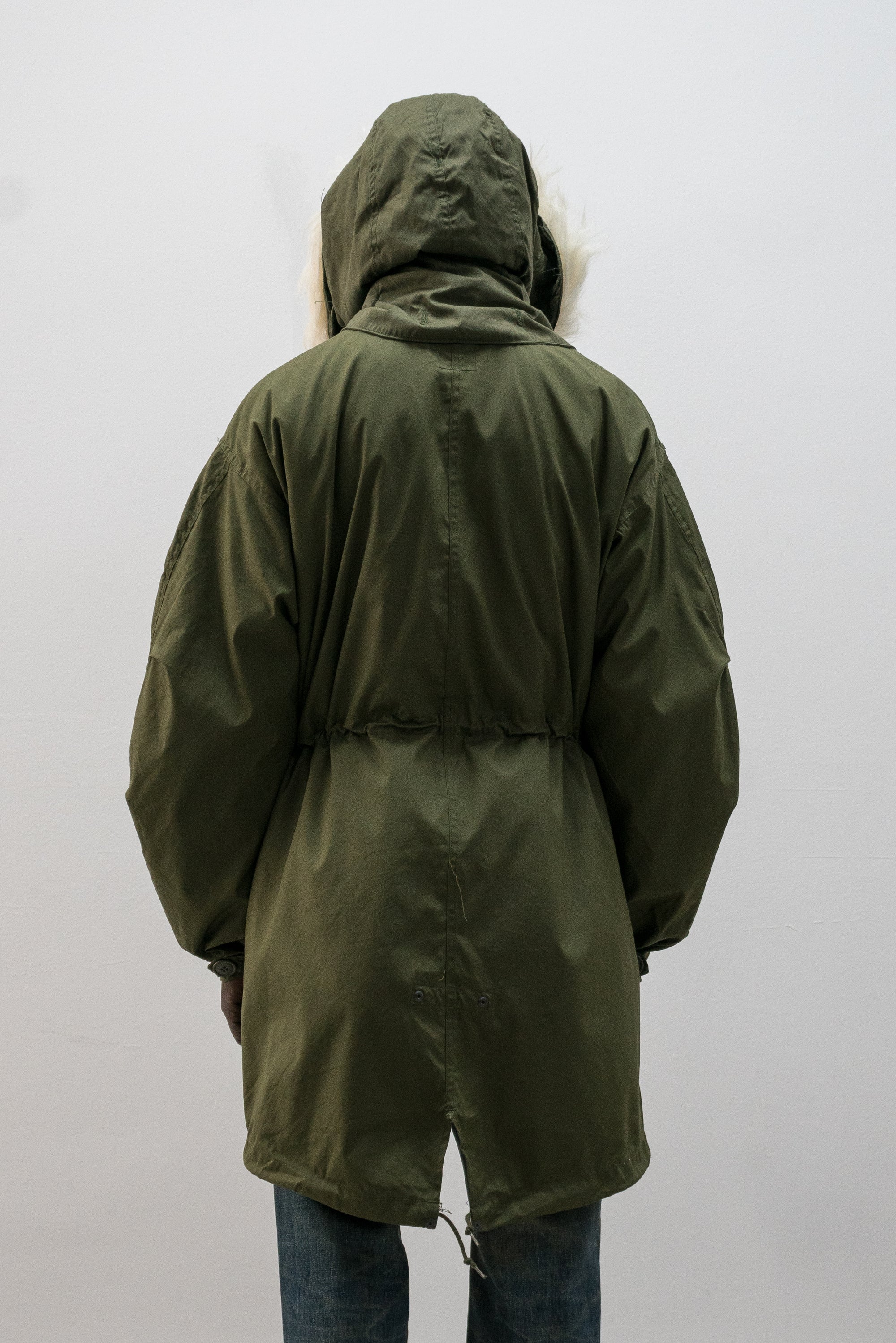 1970s us army extreme cold weather fishtail parka