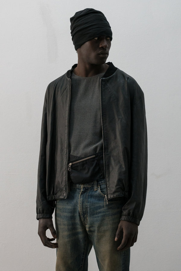 la matta leather bomber jacket