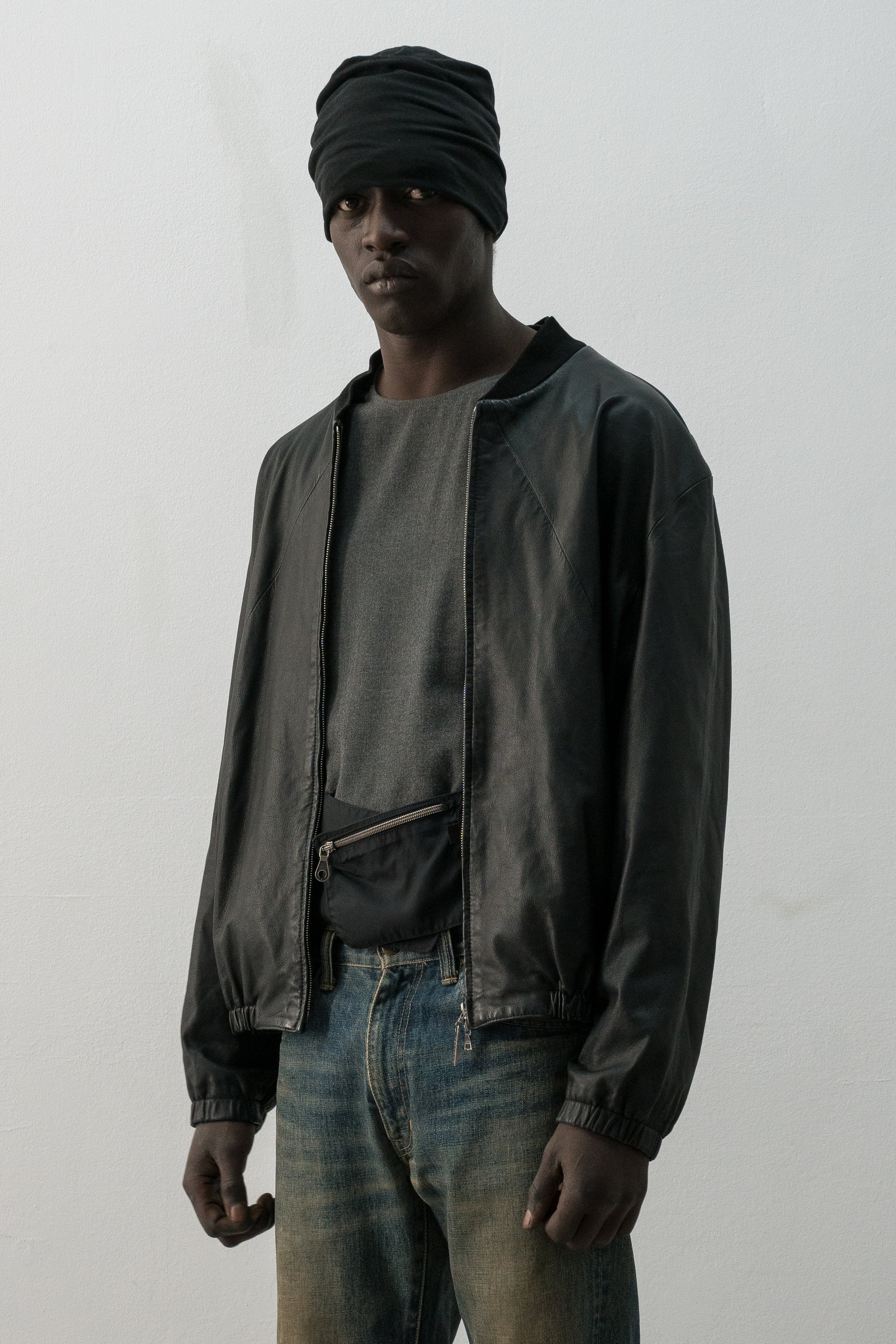 la matta leather bomber jacket