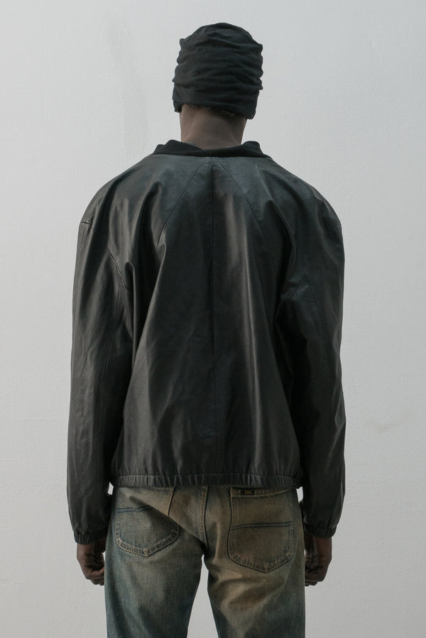 la matta leather bomber jacket
