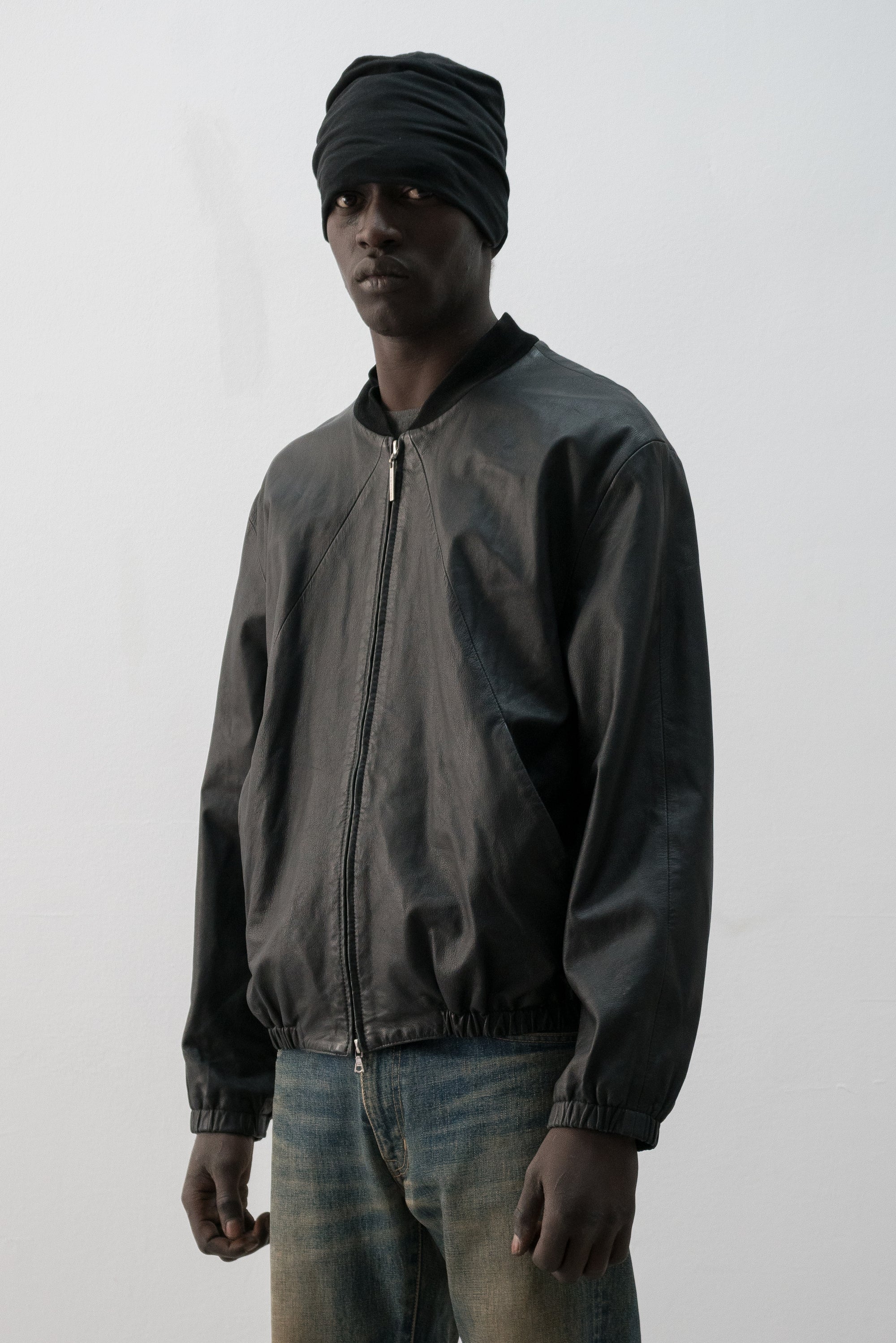 la matta leather bomber jacket