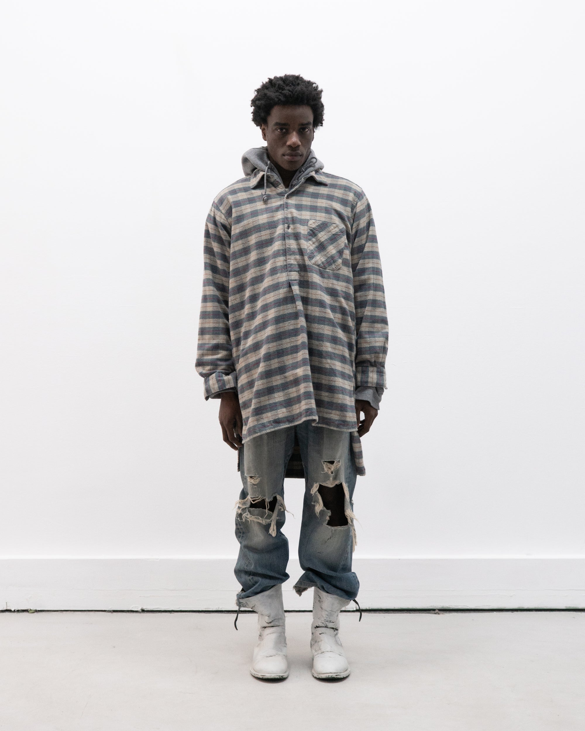 french flannel overshirt