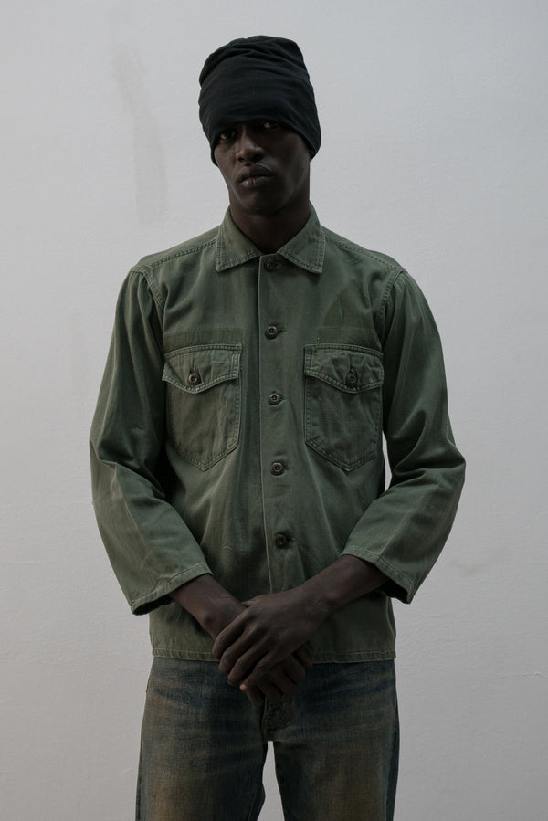 us army og-107 button-up shirt