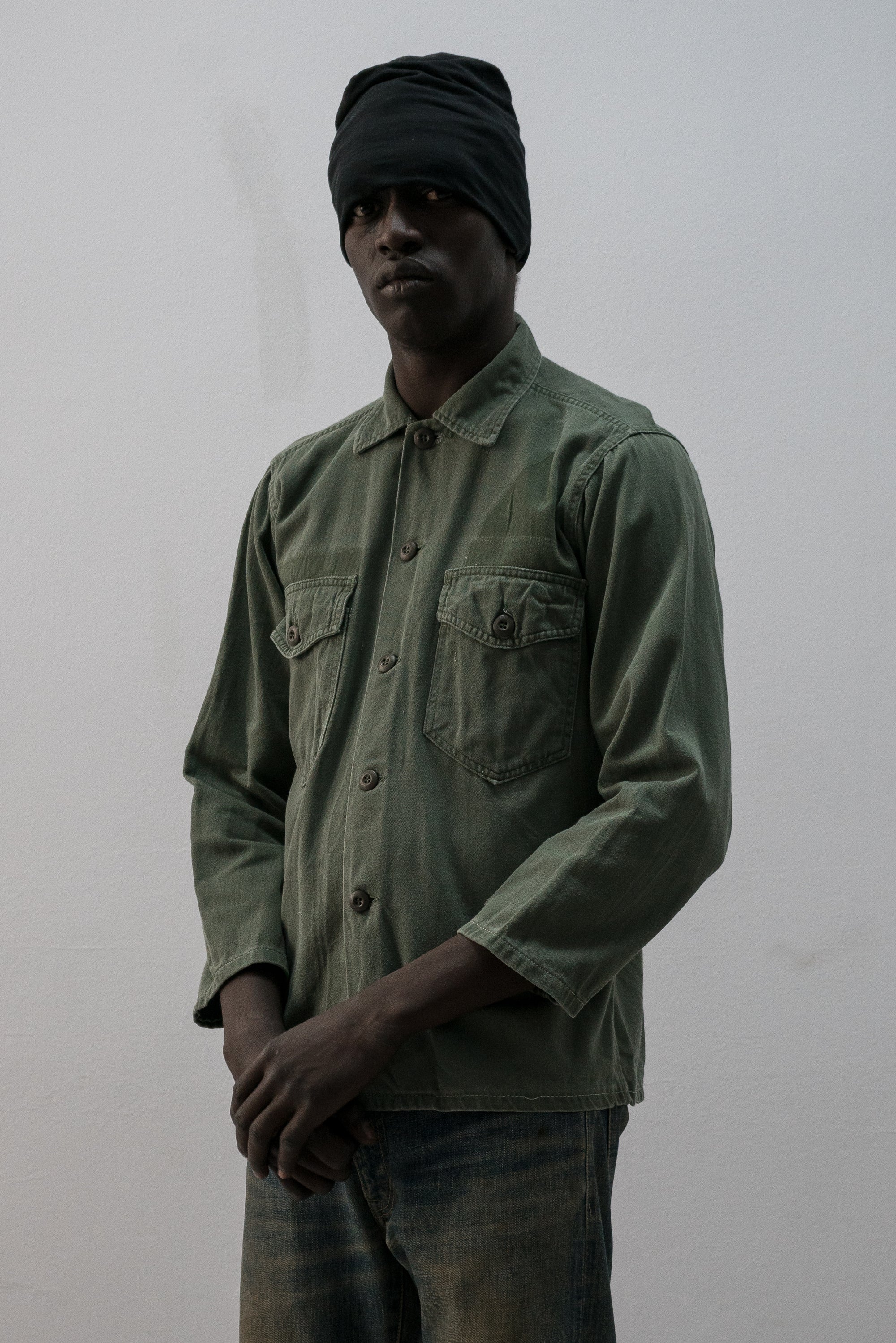 us army og-107 button-up shirt