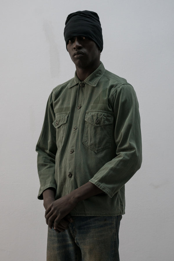 us army og-107 button-up shirt