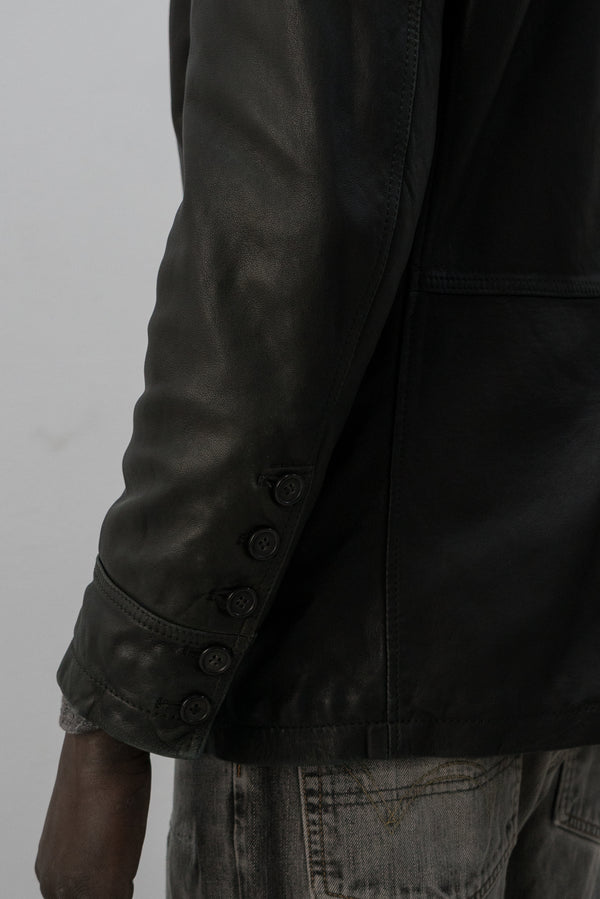 italian double breasted short coat