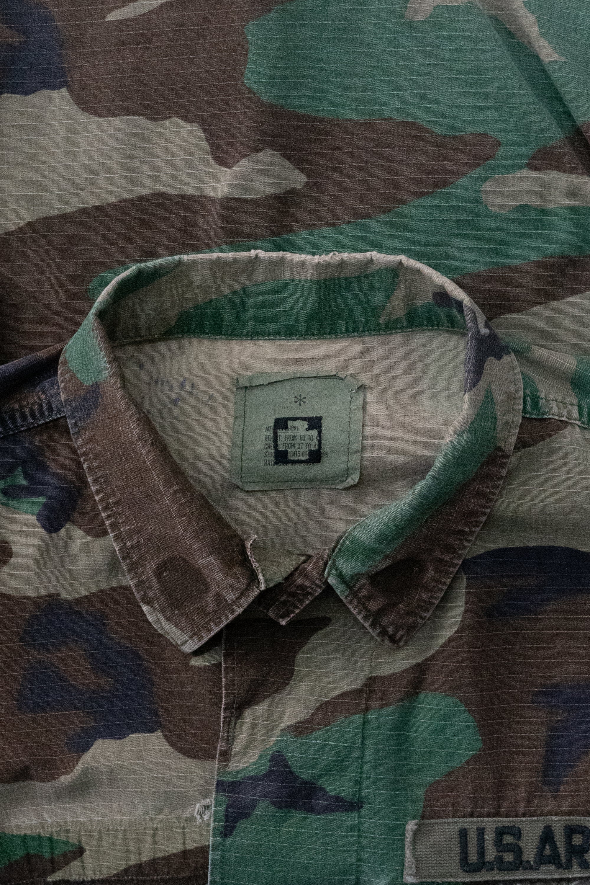 zweite hand werk battle dress uniform overshirt