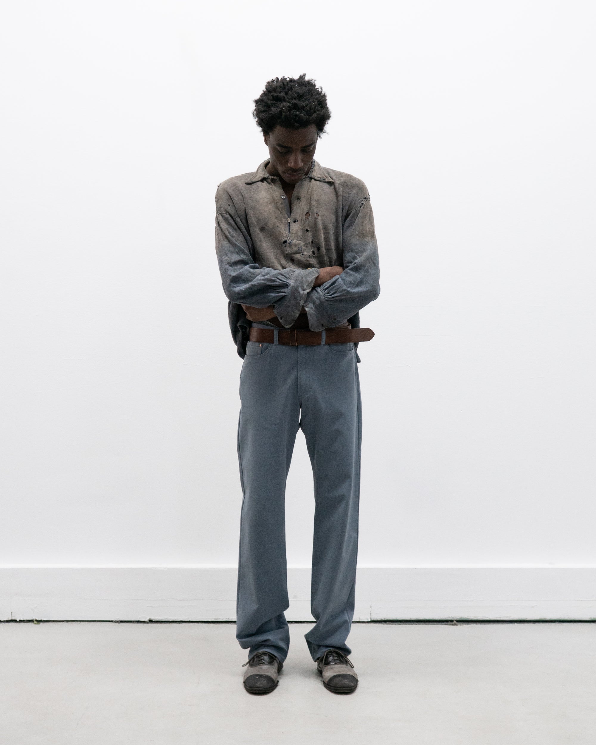 gianfranco ferre nylon trousers