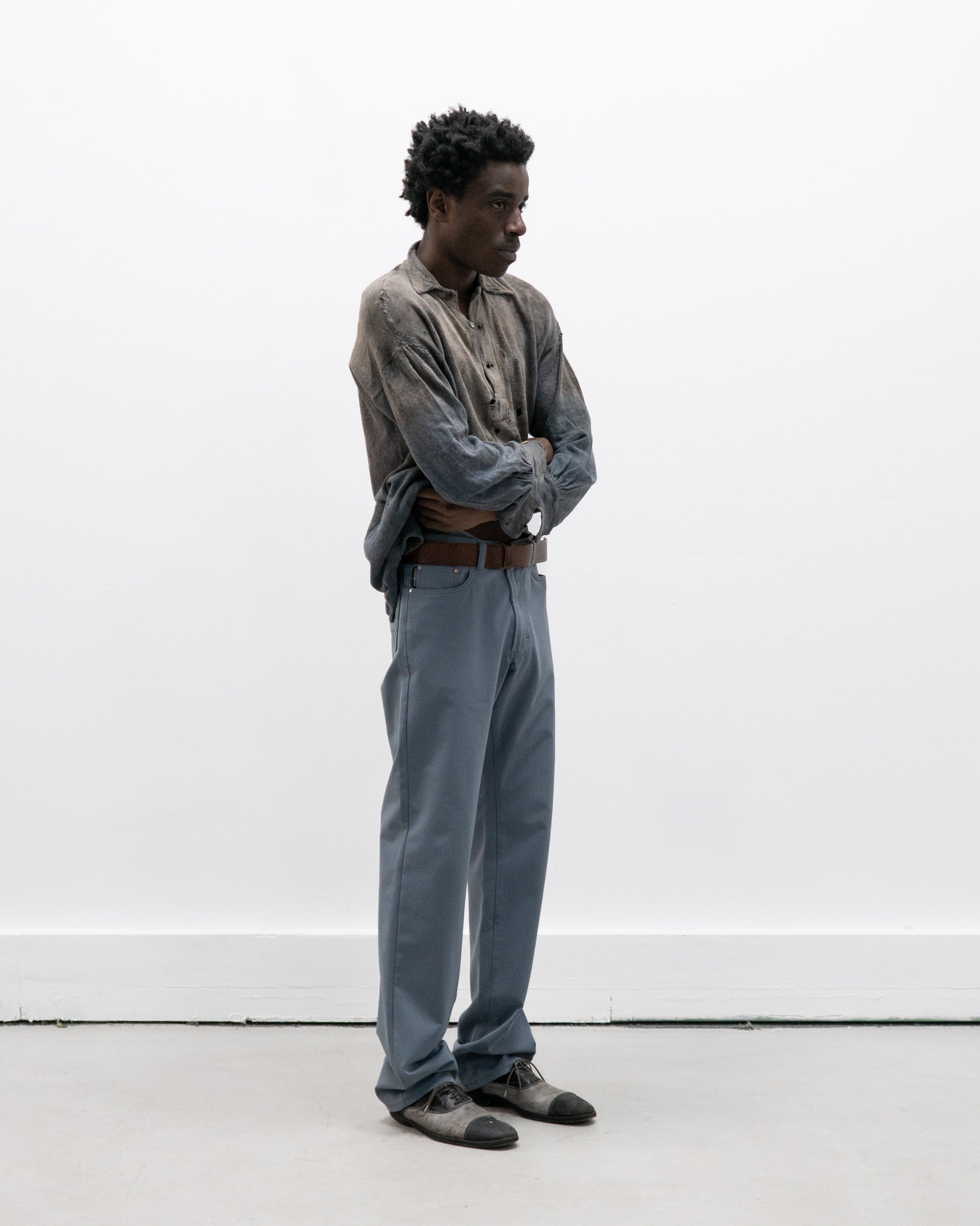 gianfranco ferre nylon trousers