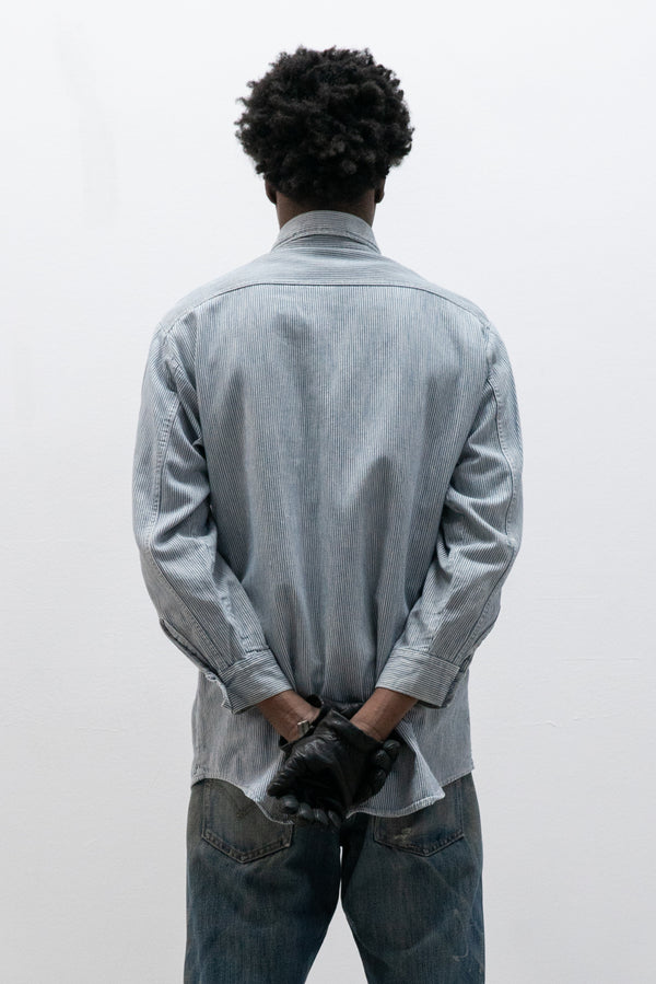 1940s half zip shirt