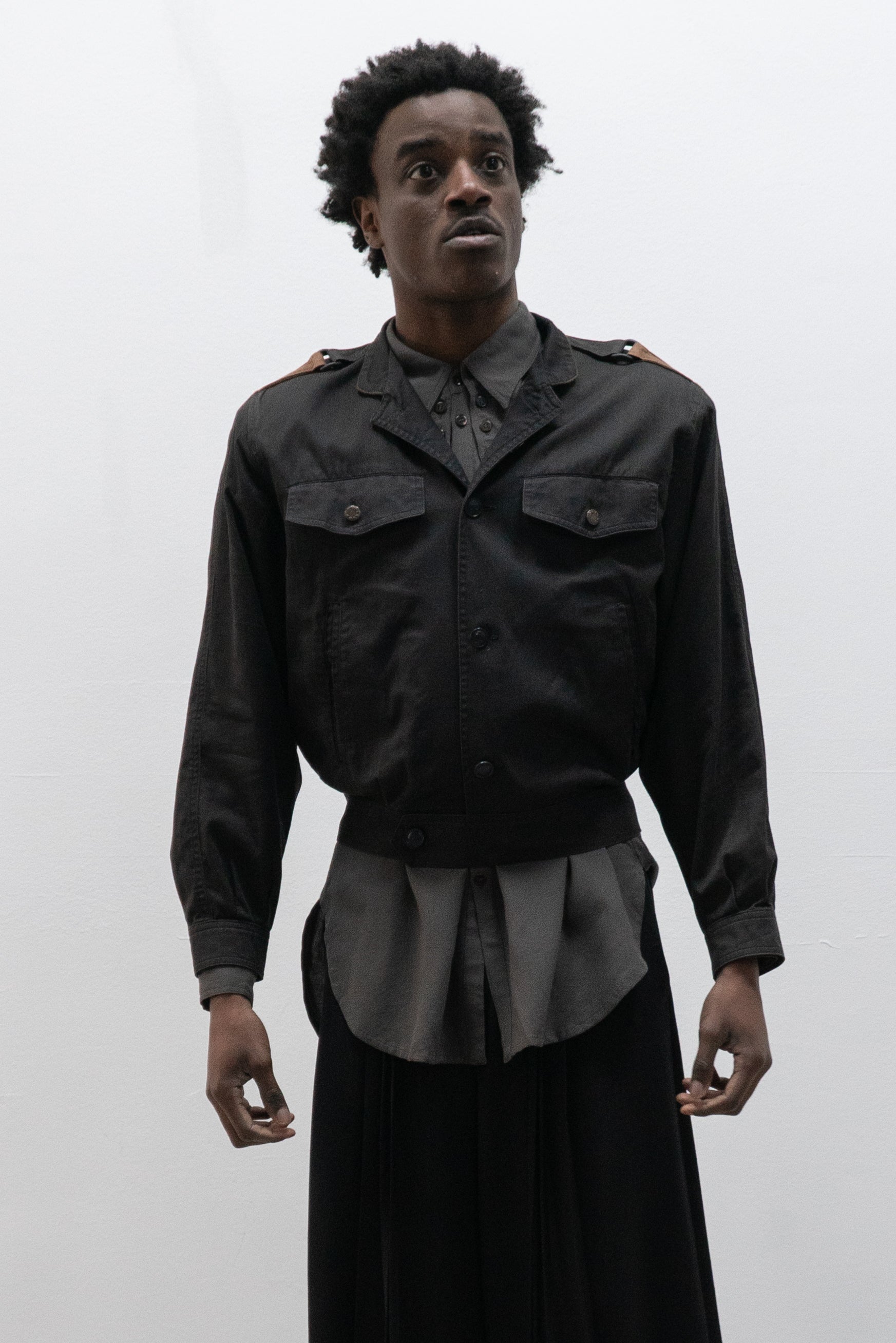 valentino 1980s military blouson