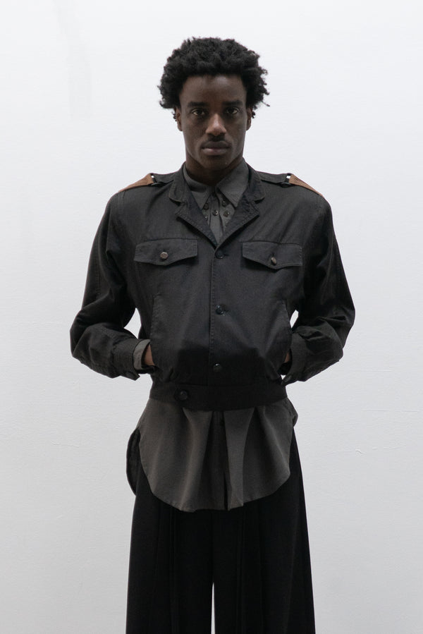valentino 1980s military blouson