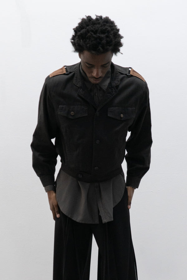 valentino 1980s military blouson