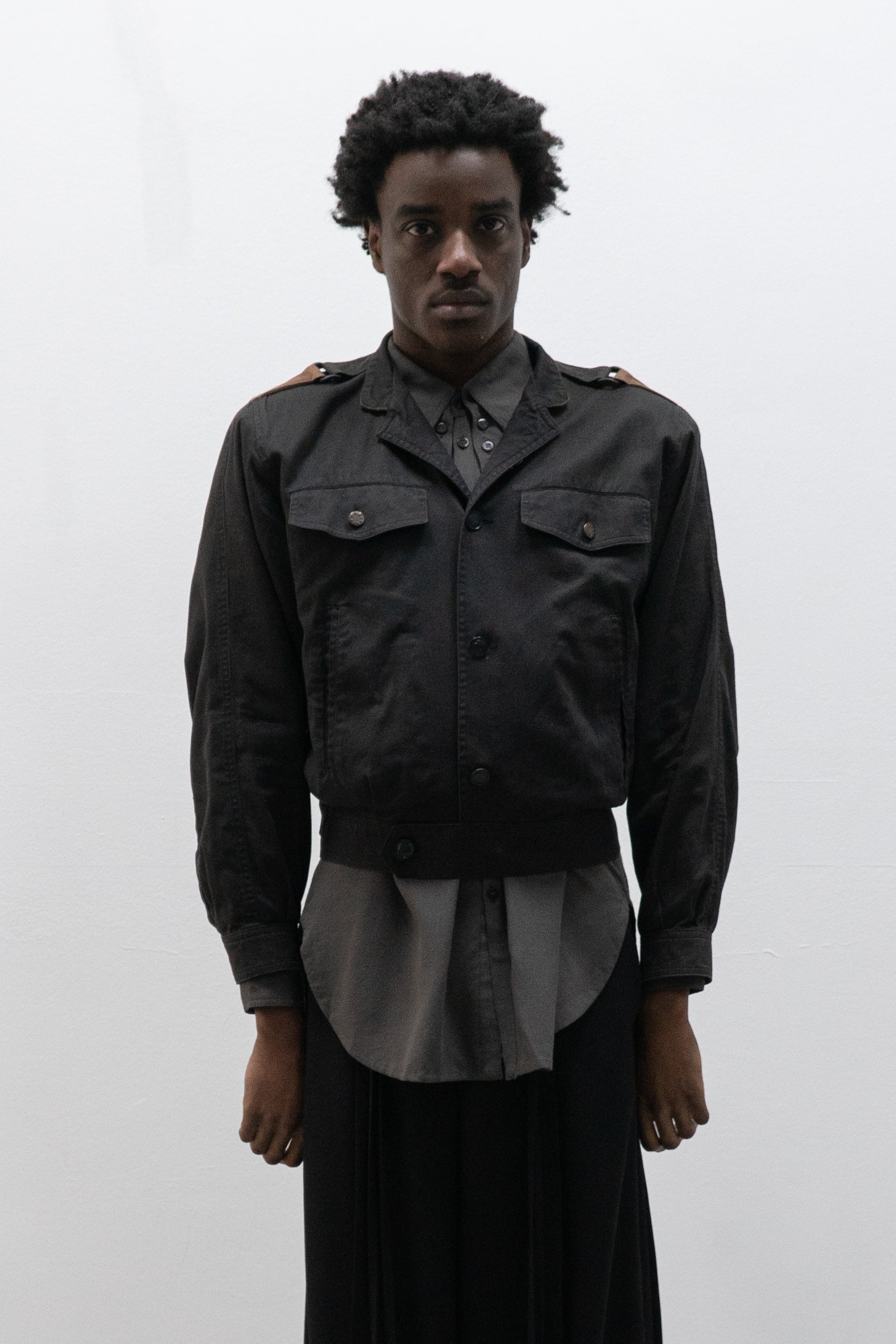 valentino 1980s military blouson
