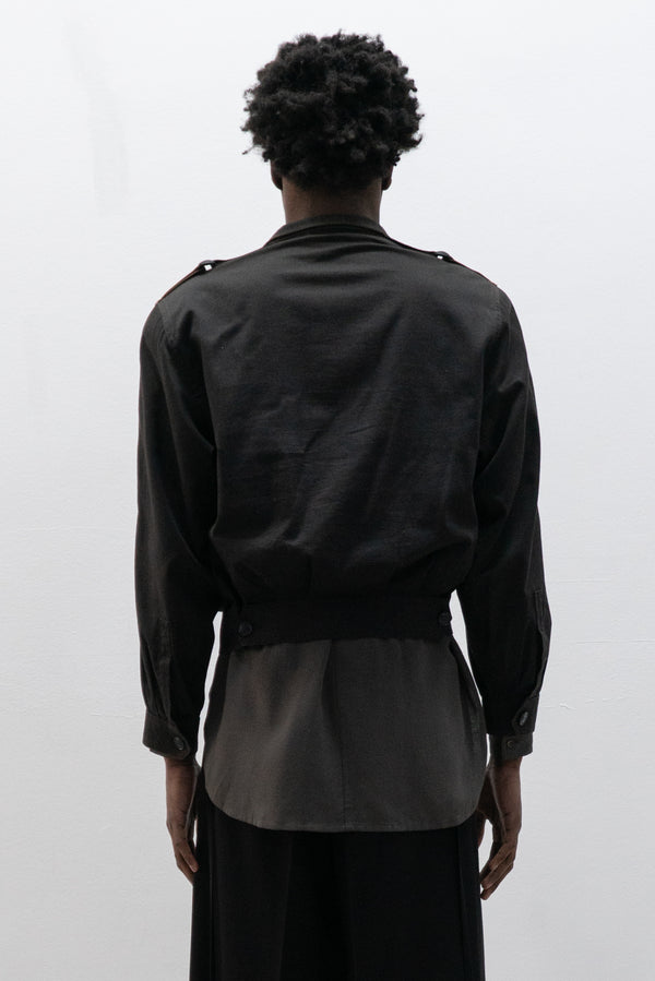 valentino 1980s military blouson