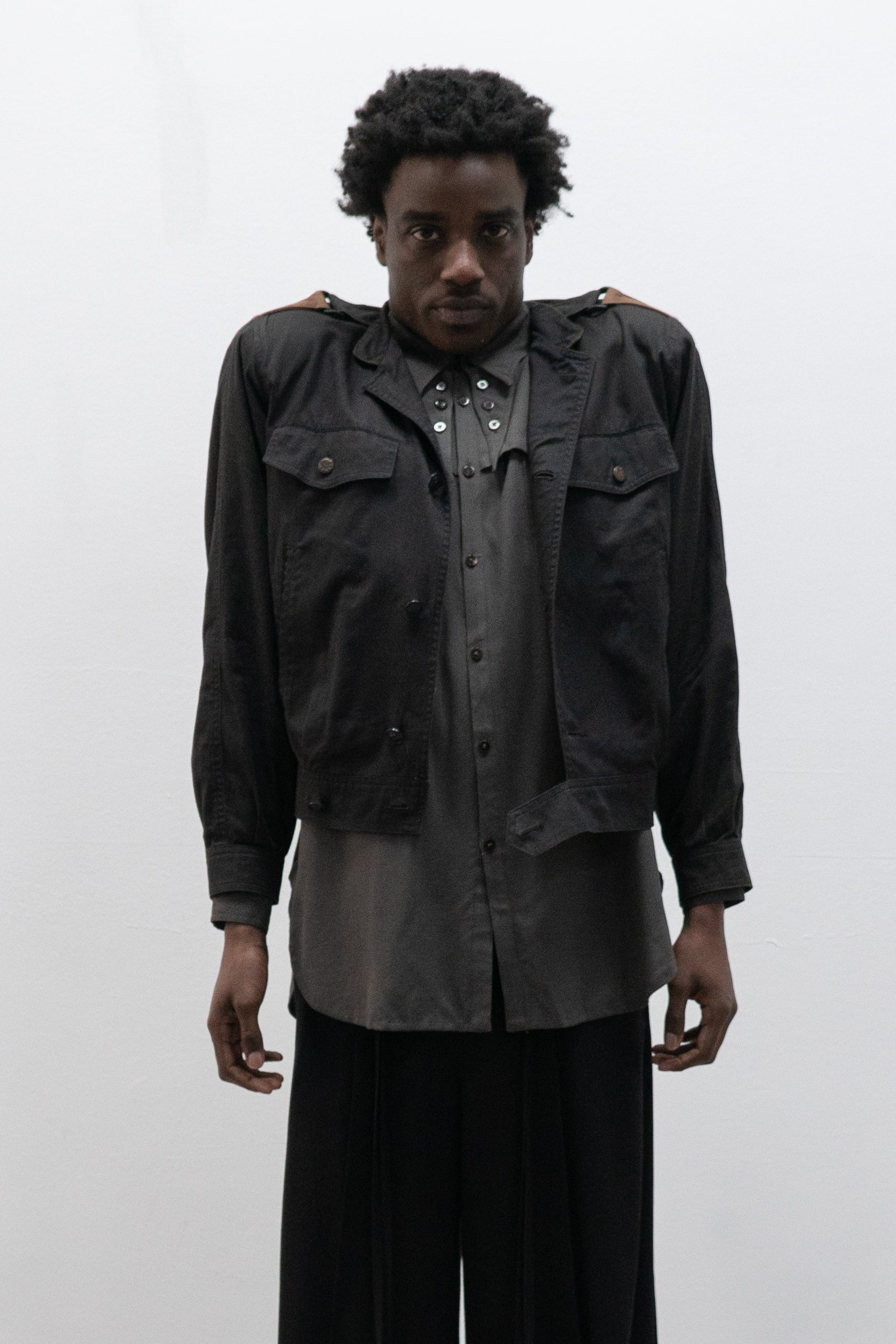 japanese button up shirt